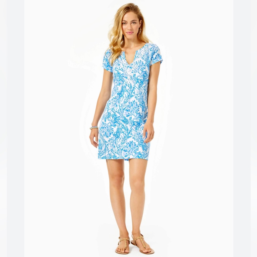 Size Large. Lilly Pulitzer Brewster t-shirt dress